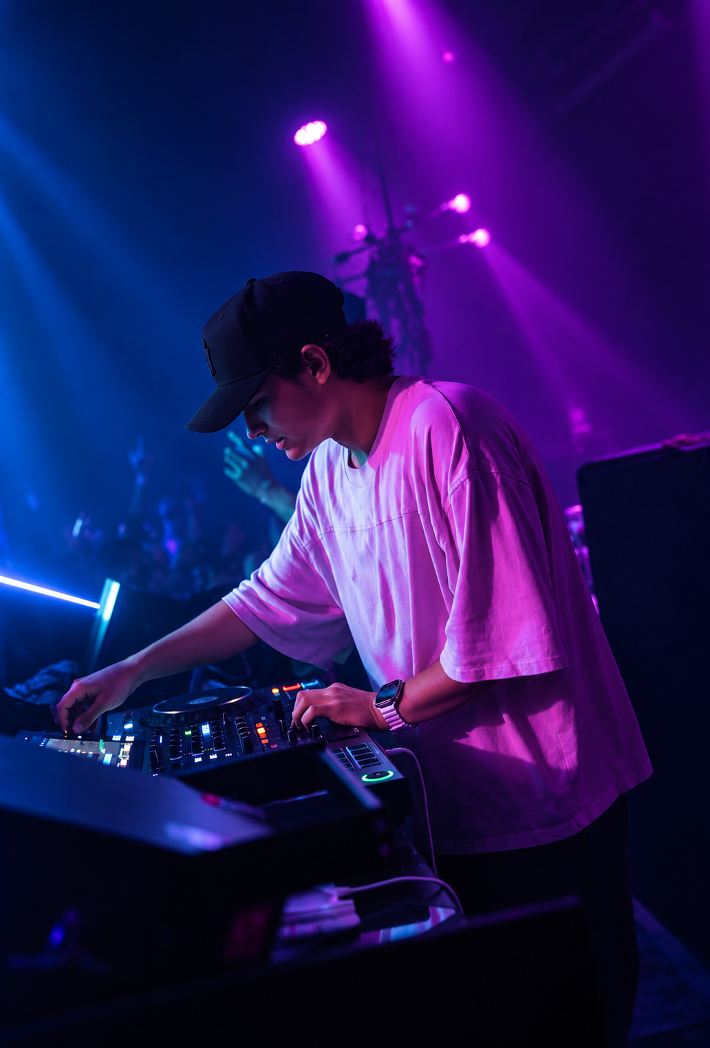 DJ FERDA — In the booth